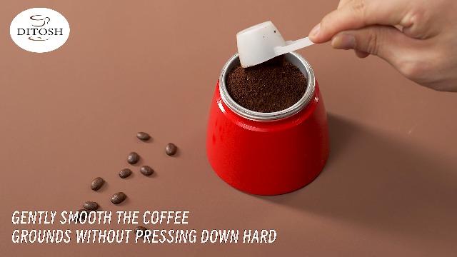 Amazon.com: DITOSH 14 Cup Aluminum Espresso Stovetop Moka Pot